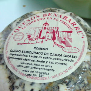 Queso de romero