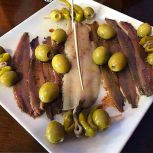 anchoas y arenque
