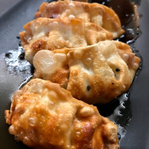 gyozas de pollo y verduritas