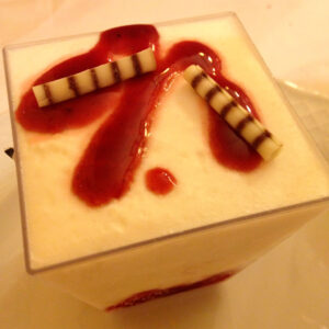 Helado de queso de cabra - Restaurante Mars