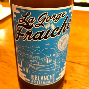 la gorge fraiche blanche