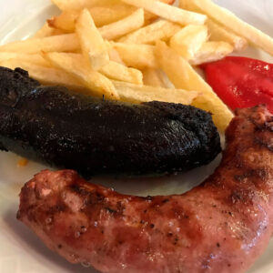 longaniza blanca y negra