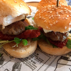 Mini hamburguesas