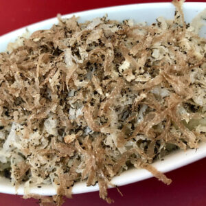 Patata chafada a la trufa de verano