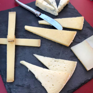 pizarra de quesos