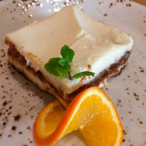 Tarta De Zanahoria Glaseada con queso Philadelphia