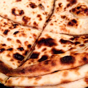 Naan con queso